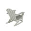 Chaise Adirondack berçante en PEHD Laguna-529016588