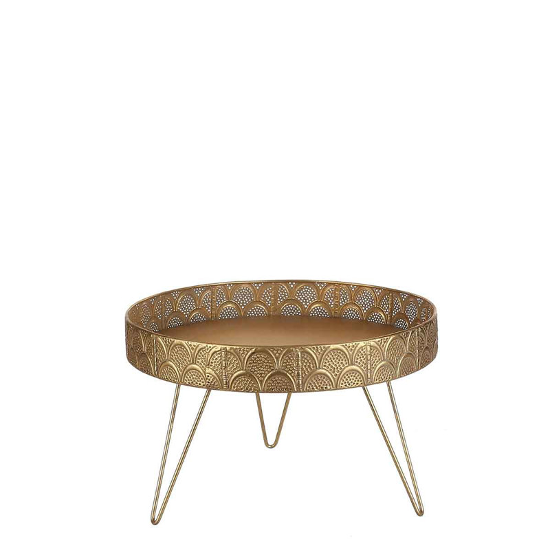 Isabeth Tray Top End Table, 22.5cm H x 35.5cm W x 35.5cm D