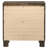 Rustic Golden Brown 2-Drawer Nightstand