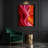 Digital Abstraction 9 Red Canvas Wall Art