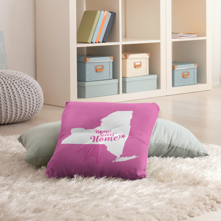 Sweet Home Tufted Floor Pillow