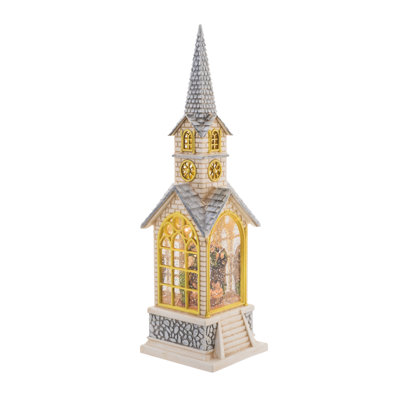 Figurine blanche en plastique blanche