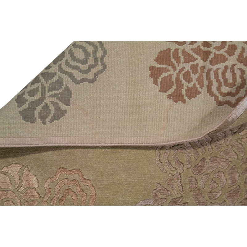 Himalayan Wool Floral Area Rug