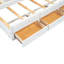 Lit plateforme double avec lit gigogne, tiroirs et prises USB-127420571