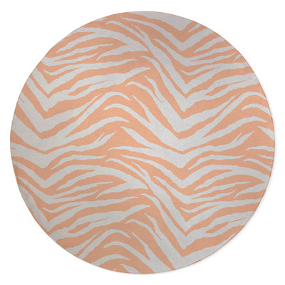 Zebra Patch Non-Slip Outdoor Rug