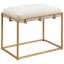 Paradox Upholstered Vanity Stool