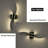 Elgie Aluminum LED Armed Sconce-362422551