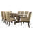 ACME Landon Dining Table w/Leaf, Salvage Brown