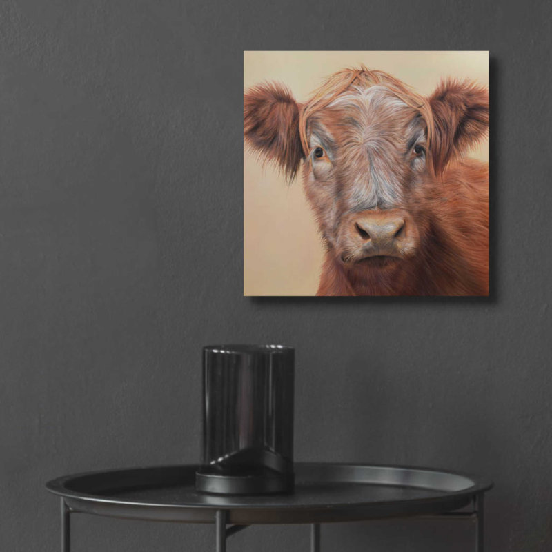 " Aila " by Sam Dolman, 12" H x 12" W x 0.13" D