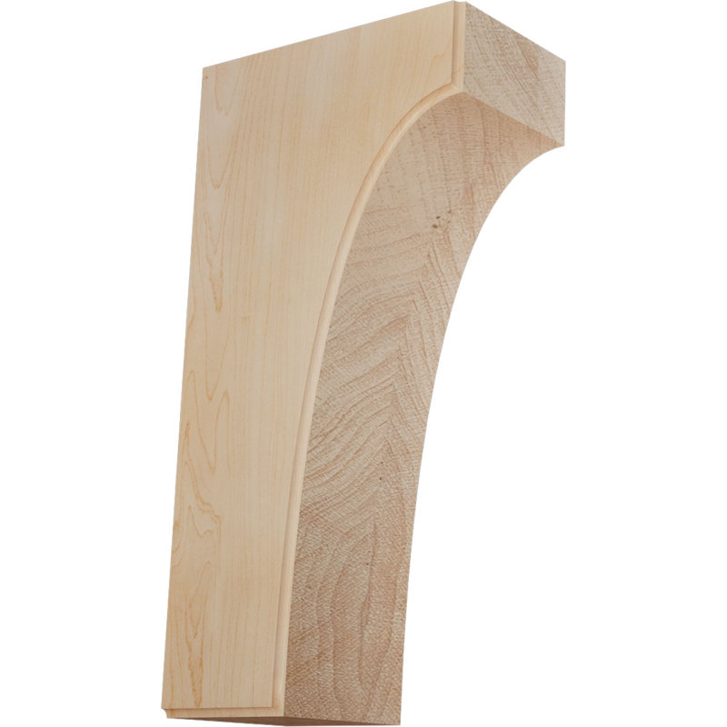Support Clarksville, Érable, L 5,25 po x P 6 po x H 12 po