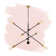 Whelchel 6 - Light Dimmable Sputnik Modern Linear Chandelier