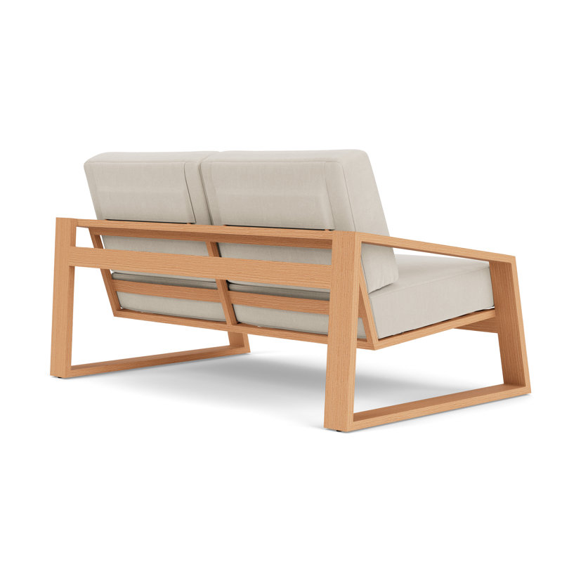 Pursuit Outdoor 2 - Seat Loveseat, Decorline Natural