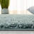 Sga-Amoroso Shag Performance Solid Color Rug-569044547