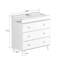 Ladrina Changing Table Dresser with Pad-88140375