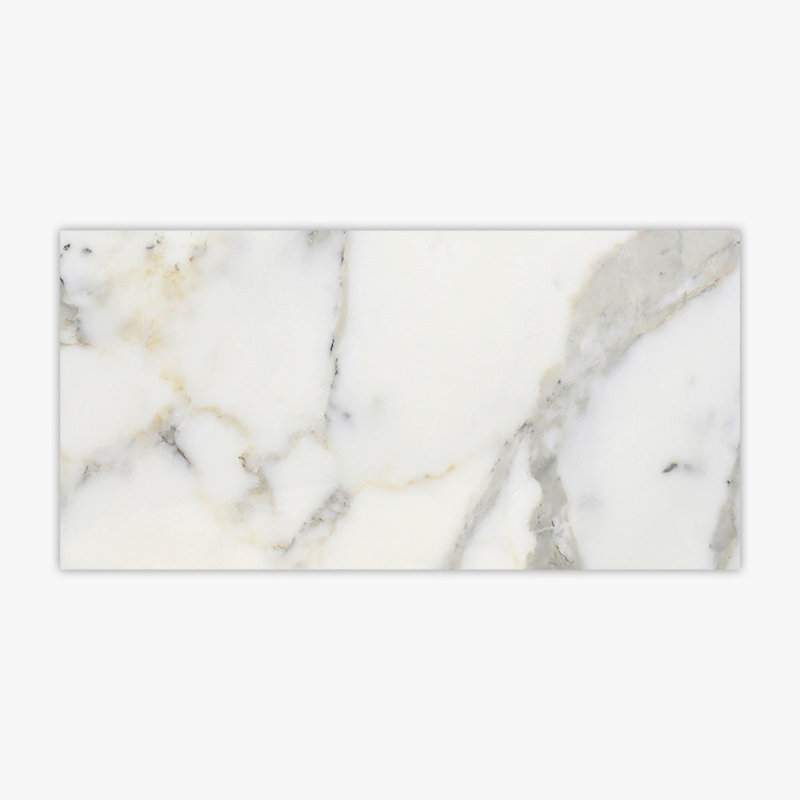 Calacatta Gold Premium Polished 12x24 Marble Tile