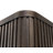 Executive Hutch With Wood Doors, Fully Assembled, Brown