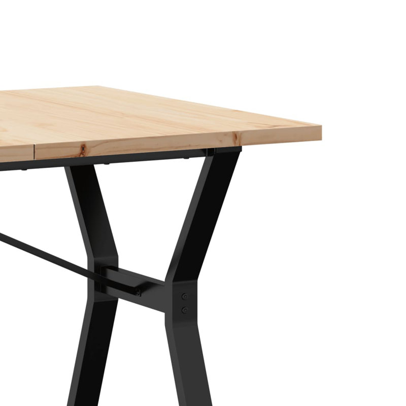Table de salle à manger Vidaxl, H 29,7 po x L 23,6 po x l 23,6 po