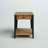 Henrik Solid Wood Top End Table with Storage
