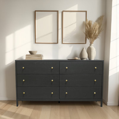 Commode 6 tiroirs Gracie