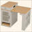 59.5" Kitchen Island With Extendable Dining Table, Kitchen Storage Table With Double-Sided Storage, Kitchen Island With 2 Drawers, Power Outlet, Side Open Shelves, For Kitchen, Dining Room