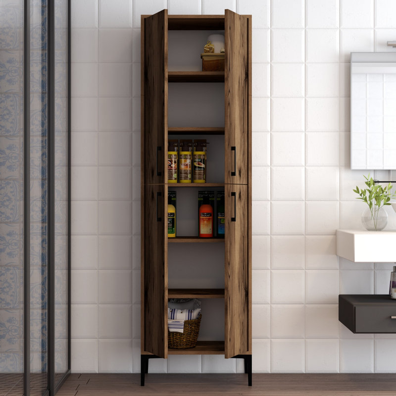 Abate Freestanding Linen Cabinet