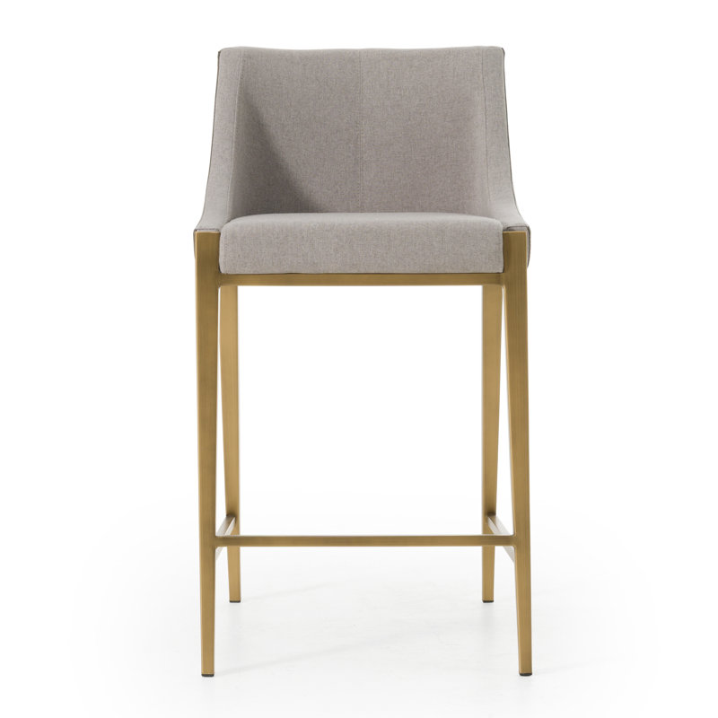 Sipra Upholstered Counter Stool, Counter Stool (27” Seat Height)
