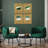 Galaxy Series Handmade Abstract Wall Decor on Solid Wood