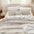 Bedsure Grid Pleated Comforter Set-105523796