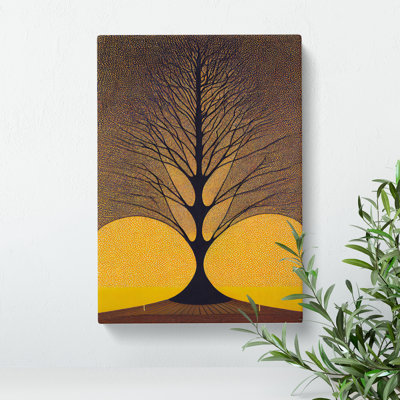 Antique Tree Art No.1 - Wrapped Canvas