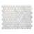 Carrara White-Honed-1 Inch Penny sélectionné