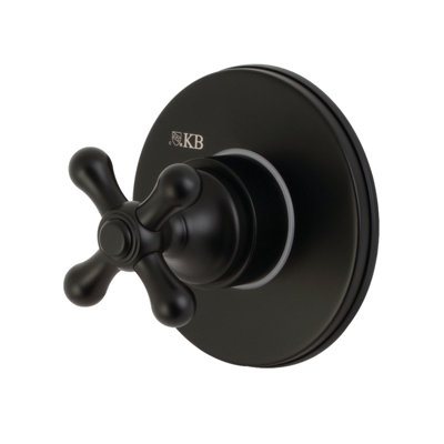 Single-Handle Three-Way Diverter Valve with Trim Kit
