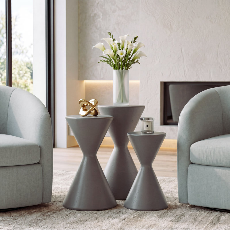 Support pour plante 3 pièces Ashton, Gray