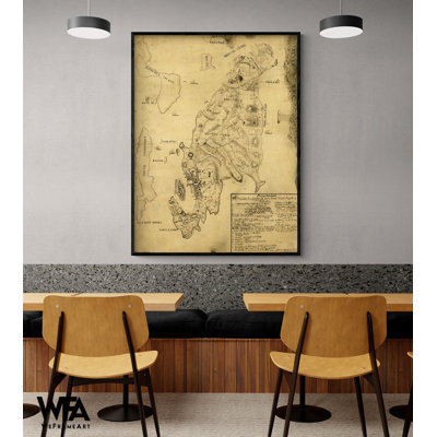 Rhode Island 1777, Rhode Island Map Print, Old Colonial Town Map Print, US State Poster Print, Antique United States Map, Old Colonial Map