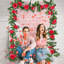 230 cm / 90,55 pouces Simulation 10 têtes de rose, ensemble de 2 pièces de vignes, décoration de la Saint-Valentin, décoration murale, décoration de table-1675696903