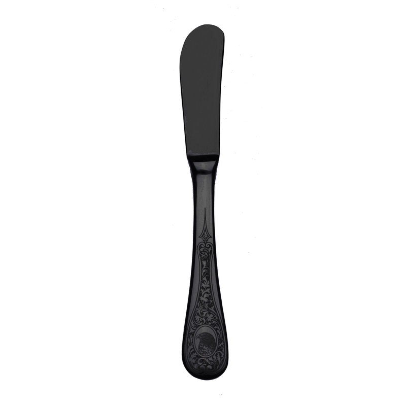 Diana Butter Knife - 12 Pieces, Oro-nero