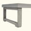 Rustic Acacia Wood Outdoor Coffee Table With Slat Design And Sled Legs For Durable Elegance-315258613