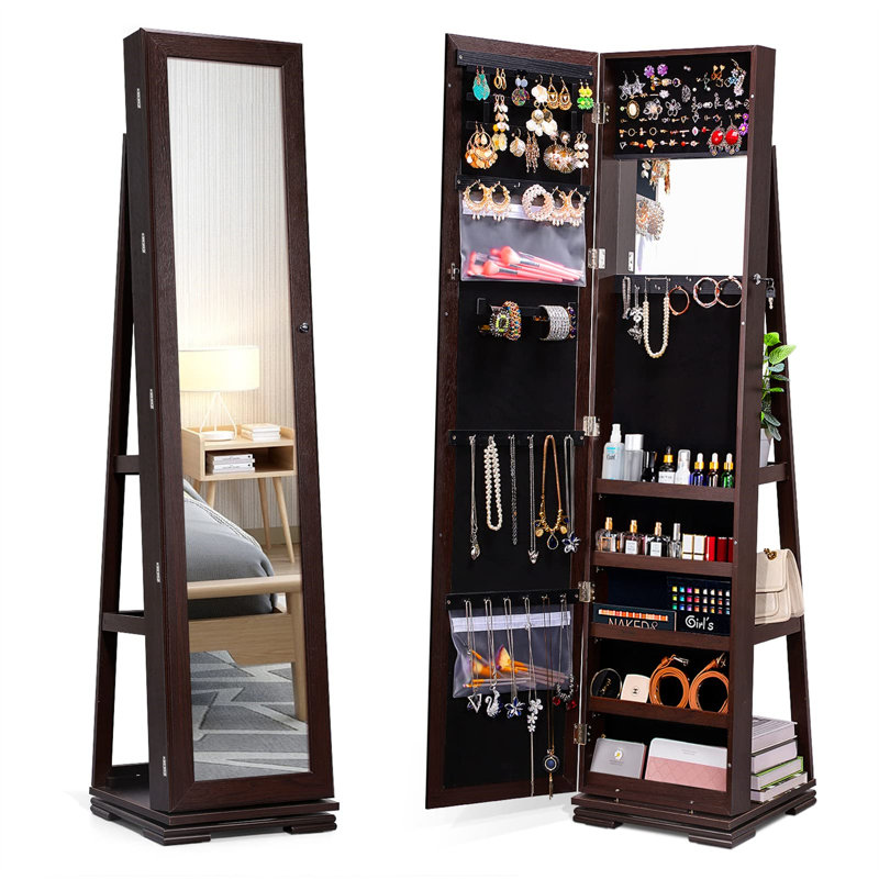 Armoire à bijoux Modern Brown