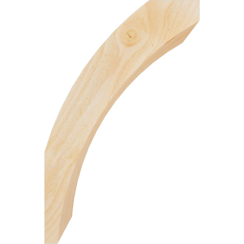 Genouillère Thorton, Sapin Douglas de 6 po (sciage brut), 14 po X P 22 po H