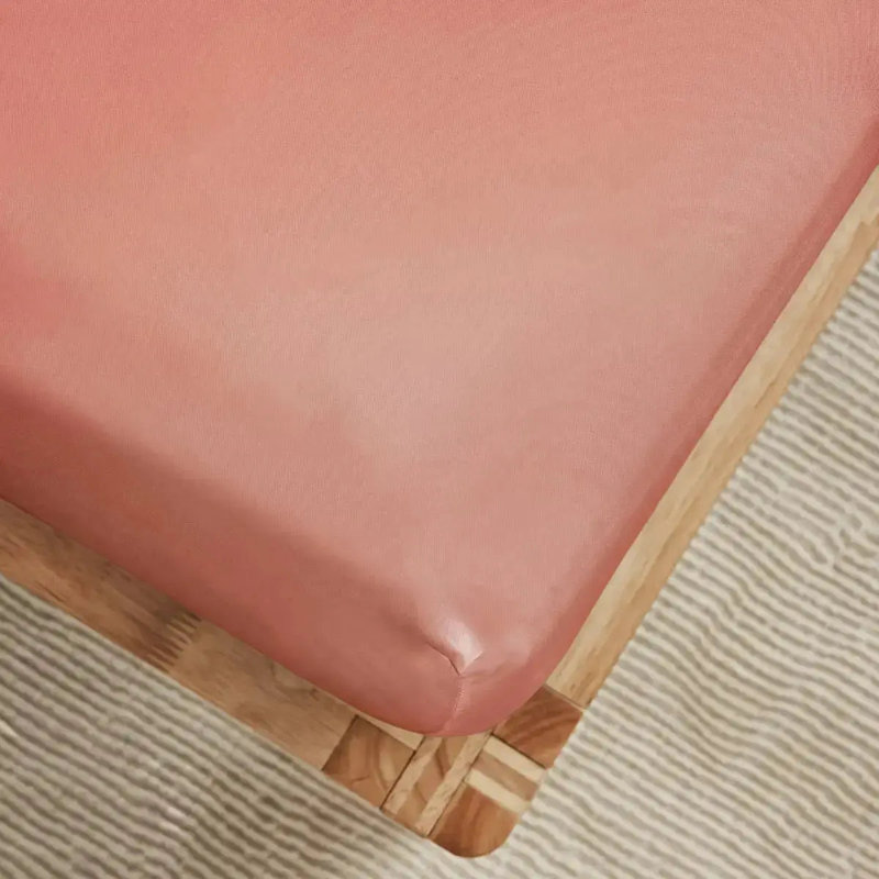Luxe CleanBamboo® Sateen+ Fitted Sheet, Queen Fitted Sheet, Pink