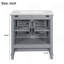 Meuble-lavabo de 30 pouces avec lavabo simple-2004584508