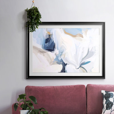 Fresh Air III-FramedFramed Print W Beveled Matt and Glass