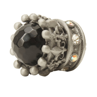 Carpe Diem 6505-11CABOX couronnant grand pénélope grand pénélope avec cristaux Swarovski et pierres semi-précieuses 