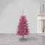 7.5' Pre-Lit Pink Artificial Pine Christmas Tree-32701919