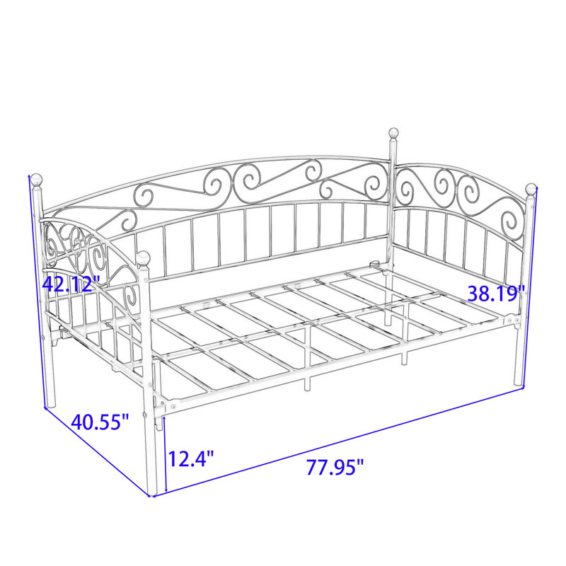 Kadyn Twin Iron Daybed