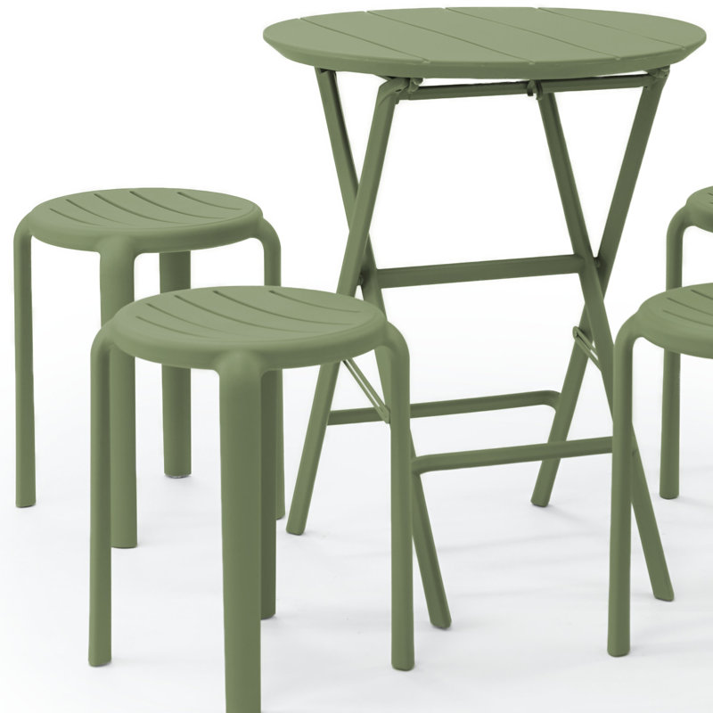 Ensemble de bistro Centreville pour 4 personnes, Vert