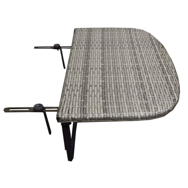 Table de balcon Mohrsville, gris