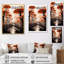 Magical Mushroom Vintage Landscape - impression-1042215866-1042215867