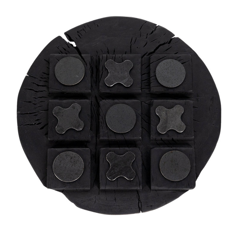 Wesson Tic Tac Toe, Black/Dove Gray