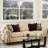 Upholstered 95 " Chenille Sofa