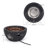 Hotwells 2 Piece Outdoor Concrete Propane Fire Pit Set-1717598575